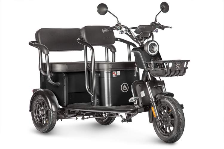 Пассажирский электротрицикл Wanshida UM+ 60V 1000Вт