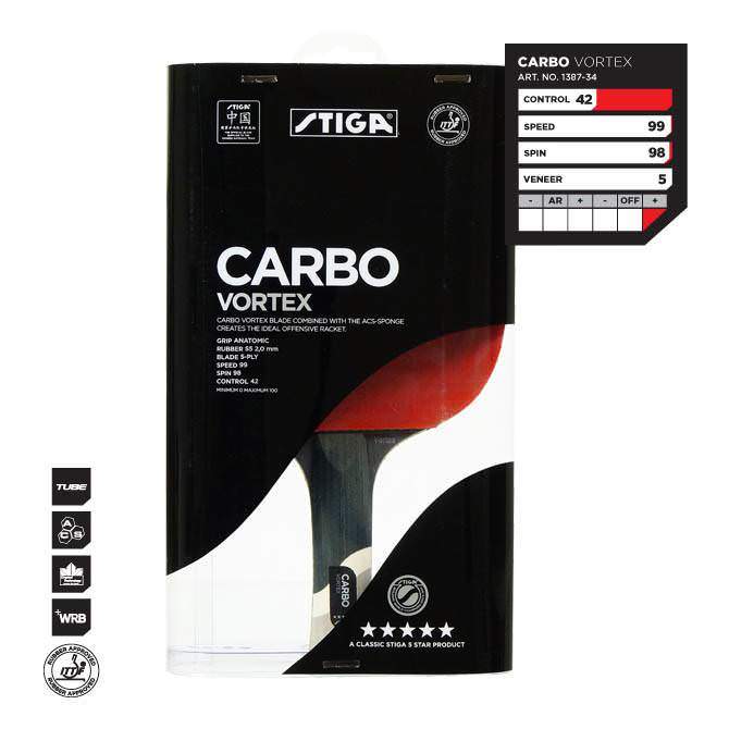 Ракетка Stiga Carbo Vortex *****